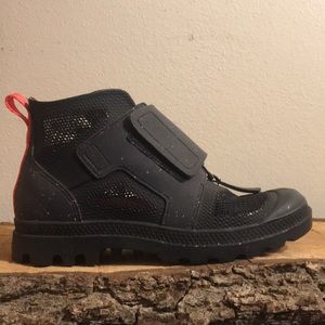 Black palladium boots limitd edition Chris raeburn